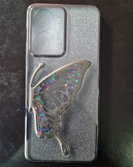 Luxury Glitter Cute Butterfly Plating Soft TPU
