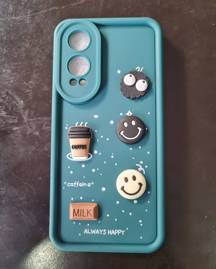 Humpy Case Cute 3D Bear Coffee Phone Case For Android  Soft Shockproof Protective Cover