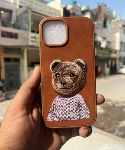 Premium Nimmy Teddy Back Cover for iPhone 15