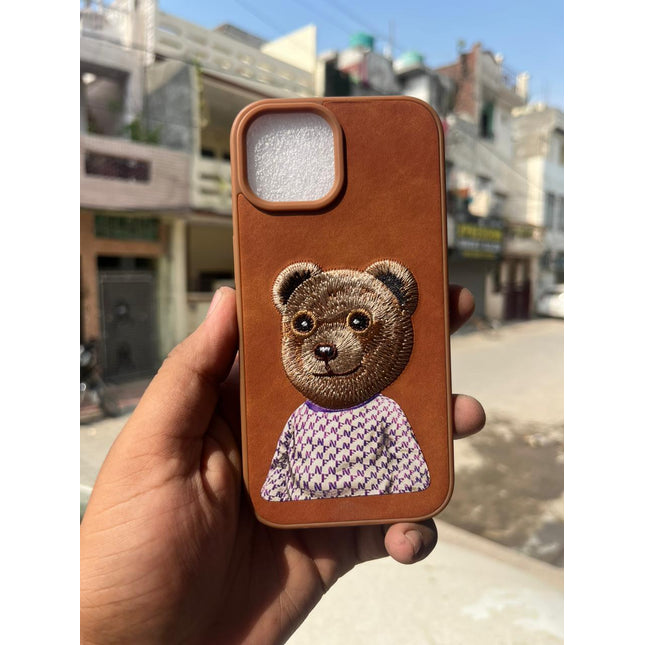 Premium Nimmy Teddy Back Cover for iPhone 15