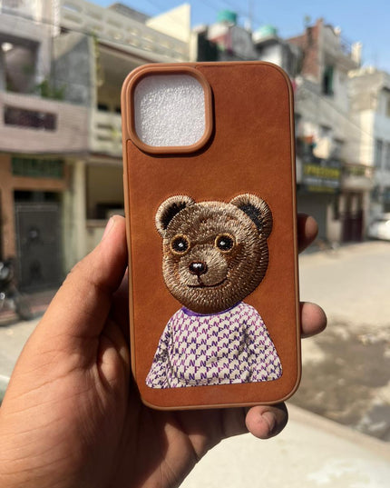 Premium Nimmy Teddy Back Cover for iPhone 15 Pro