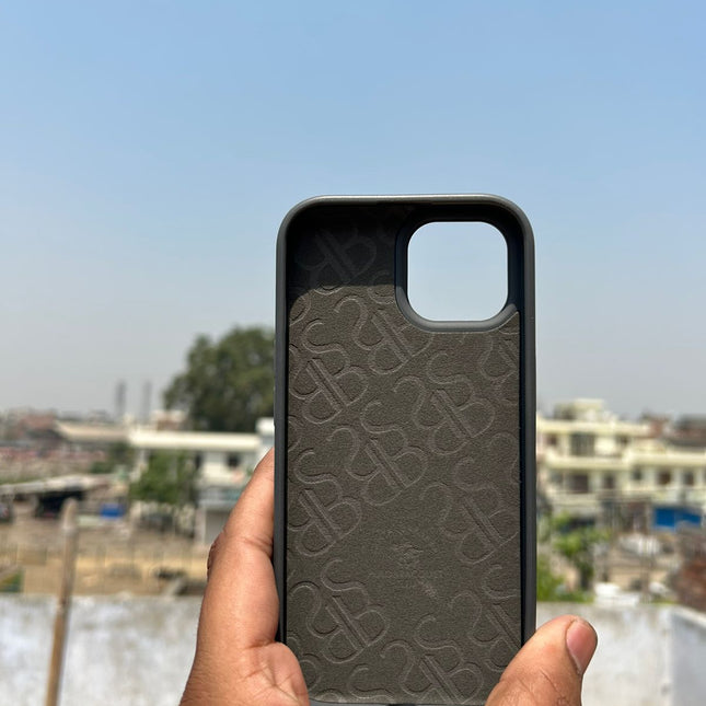 Santa Barbara Polo & Racquet Club ® Leather Boris Case Apple iPhone 15