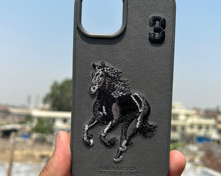 Apple iPhone Series Boris Series Santa Barbara Polo Racquet Club Leather Case (Gray)