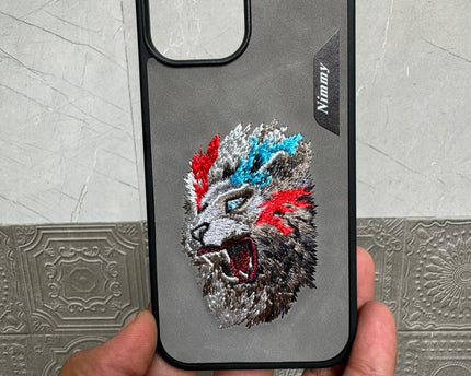 Nimmy Jacket Cool & Cute Embroidery Case Cover- For iPhone