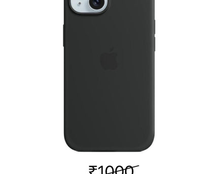 Apple iPhone 13 Silicone Case (Black)