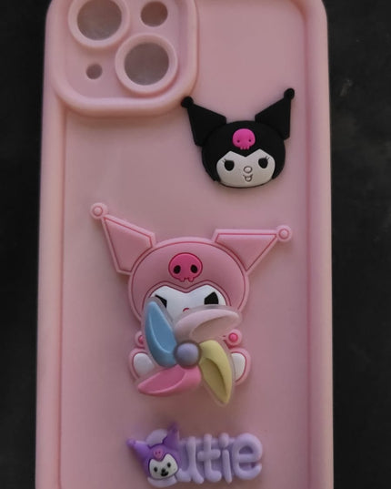 Cartoon Kuromi Kitty Case,Full Protective for iPhone