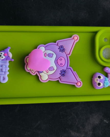 Cartoon Kuromi Kitty Case,Full Protective for iPhone