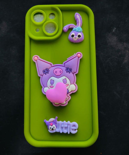 Cartoon Kuromi Kitty Case,Full Protective for iPhone