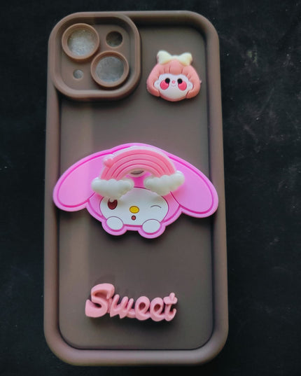 Cartoon Kuromi Kitty Case,Full Protective for iPhone