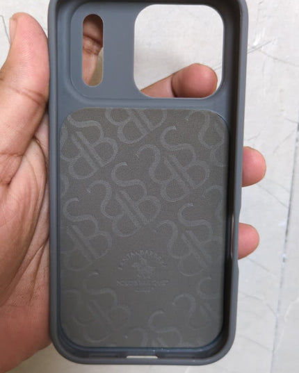 Santa Barbara Polo & Racquet Club ® Leather Boris Case Apple iPhone 17 Pro Max
