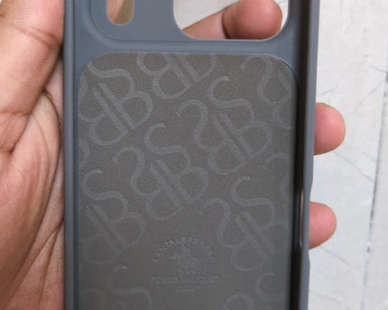 Santa Barbara Polo & Racquet Club ® Leather Boris Case Apple iPhone 17 Pro