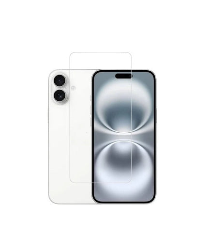 Simple Tempered Glass Screen Guard for iPhone 16
