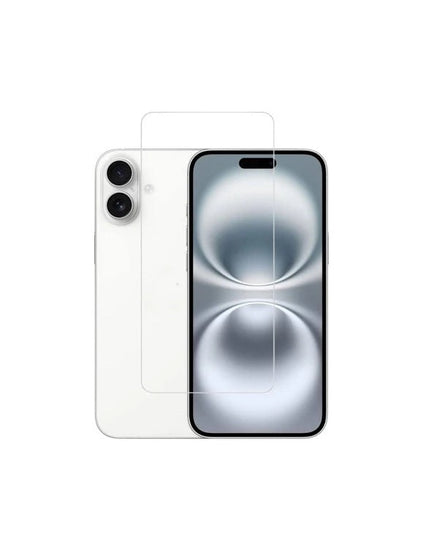 Simple Tempered Glass Screen Guard for iPhone 16