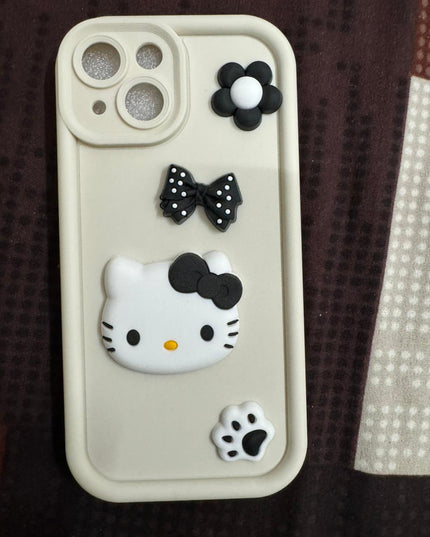 Humpy Case Cute 3D Bear Coffee Phone Case For iPhone  Soft Shockproof Protective Cover