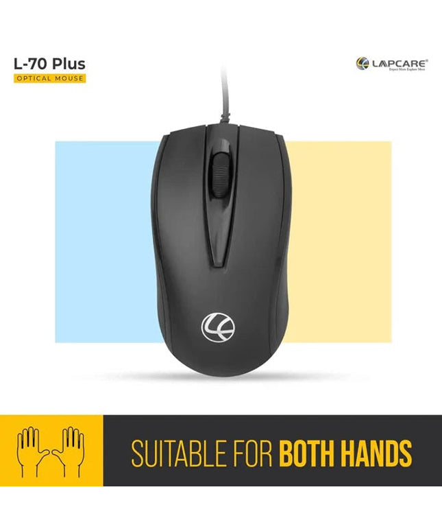 Lapcare USB Optical Mouse 1200dpi