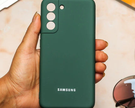 Samsung Galaxy M35 5G Original Silcone Case (Black, Grip Case, Pack of: 1)