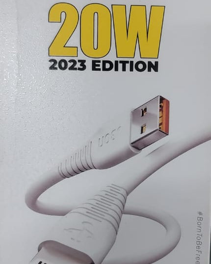 UBON 20 W wr-470 bullet series I Phone cable