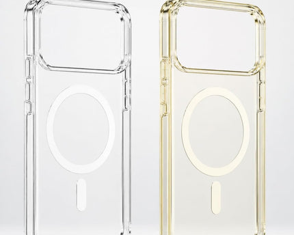 Anti-Yellow Clear Magnetic Case for iPhone 18 Pro
