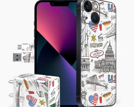 Hollywood Art Skin Wrap For iPhone