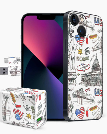 Hollywood Art Skin Wrap For iPhone
