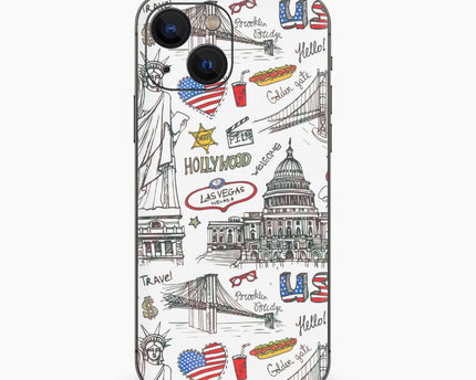 Hollywood Art Skin Wrap For iPhone