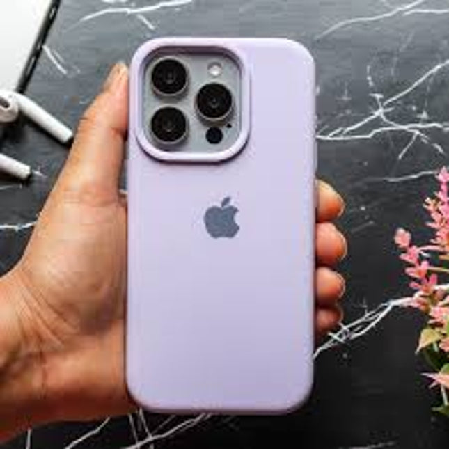 iPhone 16 Pro Silicone Case (Purple)
