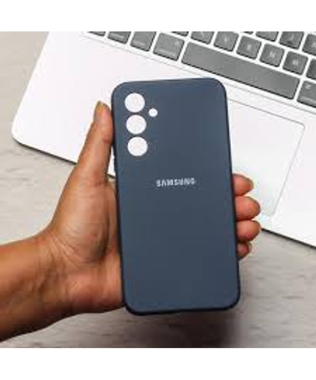 Samsung Galaxy F56 5G Original Silcone Case (Black)