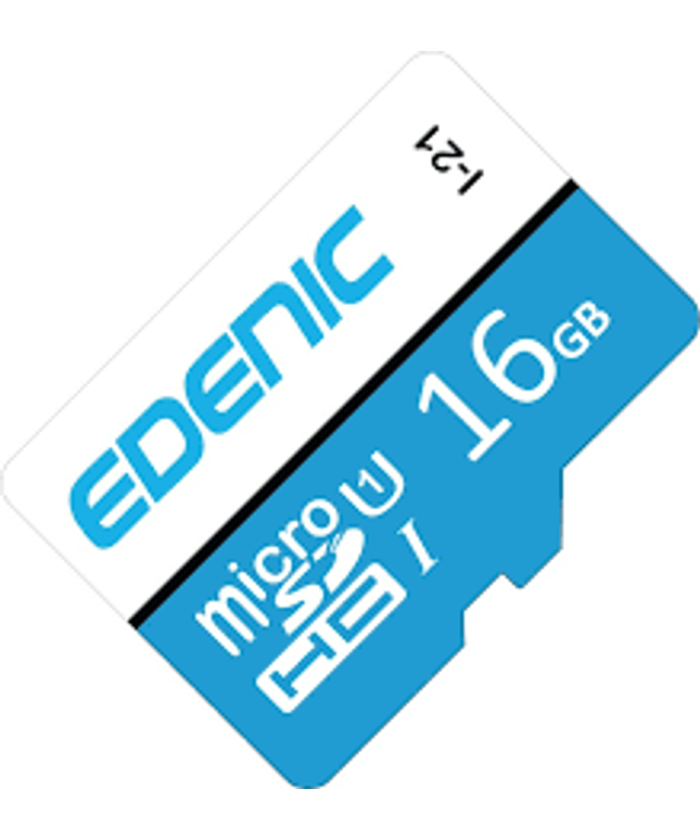 EDENIC Edenic 16GB MMC Card 16 GB MicroSD Card Class 10 80 MB/s Memory Card