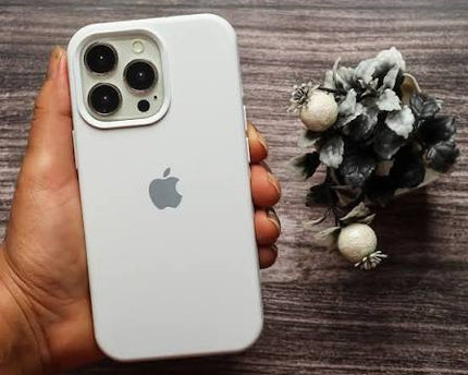 iPhone 16 Pro Silicone Case (White)