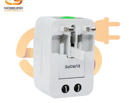 TGG 224+ Countries Supported 2024 Universal Travel Adapter Plug Travel Adapter International All in One Worldwide Universal Travel Adapters Compatible with Smart Phone, Laptop, Mobile, Camera, Tablet