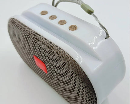 Grey ROCK MUSIC BT-654FMDL Big Bass Wireless Speaker