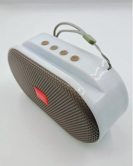 Grey ROCK MUSIC BT-654FMDL Big Bass Wireless Speaker