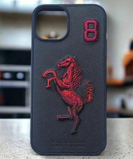 Santa Barbara Polo &Racquet Club ® Leather Boris Case Apple iPhone Series Black
