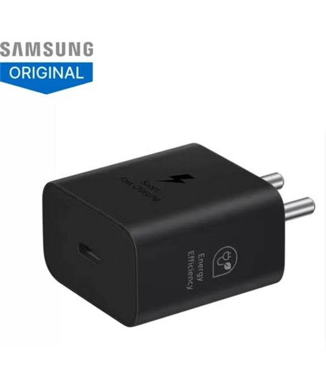 Samsung Original 25W Type C Travel Adaptor without Cable (Black)