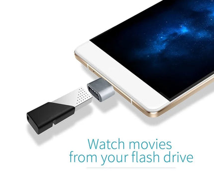 Ubon TC196 Micro USB OTG Connector to USB - Adapter for Smartphones and Tablets