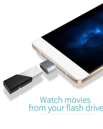 Ubon TC196 Micro USB OTG Connector to USB - Adapter for Smartphones and Tablets