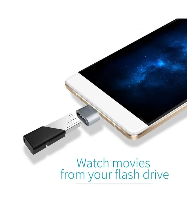 Ubon TC196 Micro USB OTG Connector to USB - Adapter for Smartphones and Tablets