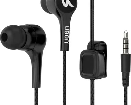 Ubon UB960 Wired Earphone With Mic - ECHO BUDS High Bass