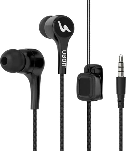 Ubon UB960 Wired Earphone With Mic - ECHO BUDS High Bass